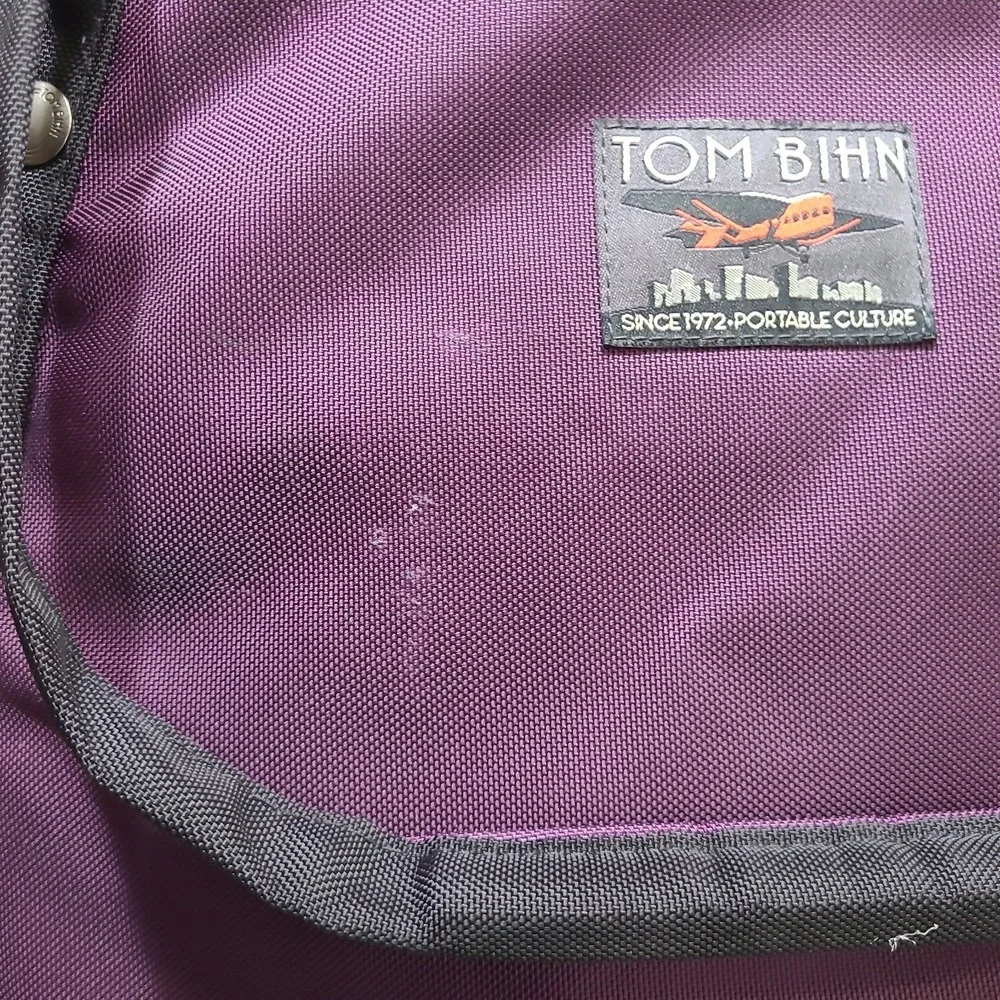 Tom Bihn Pop Tote in an Aubergine purple
